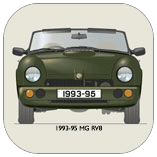 MG RV8 1993-95 (export version) Coaster 1